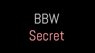 bbw-secret